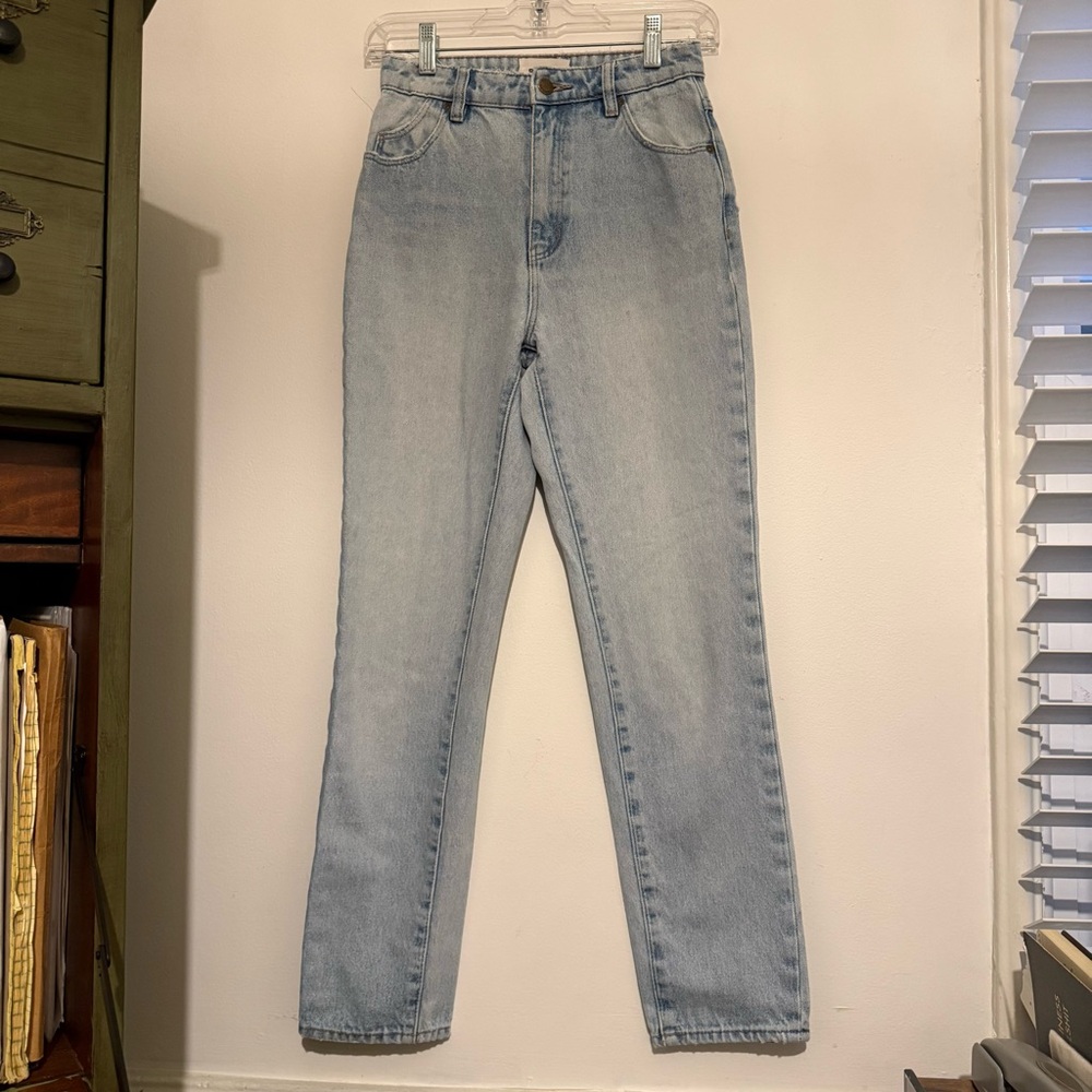 ROLLA'S SZ 25 High Rise Slim Light Blue Skinny Jeans